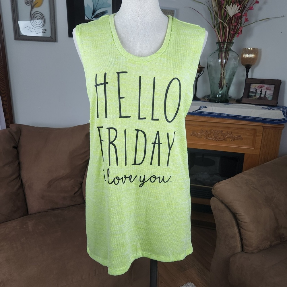 Fifth Sun Hello Friday i love you Sweater